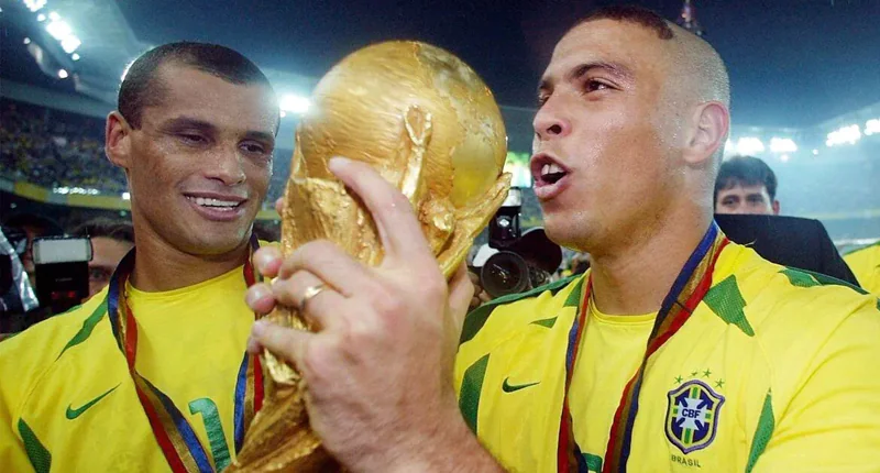 Ronaldo Rivaldo Brazil 2002 world cup